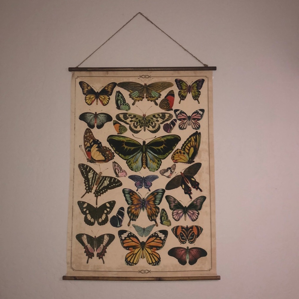 Butterfly tapestry
